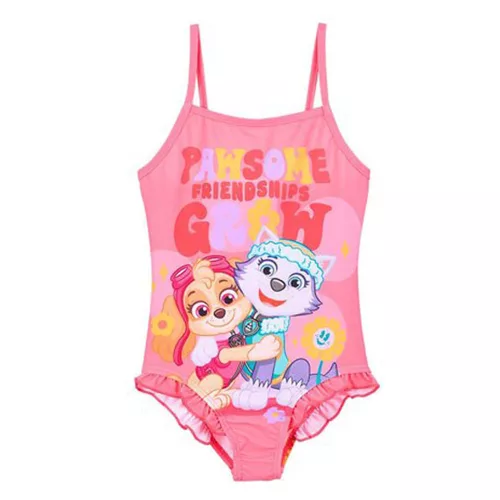 Mancs Őrjárat Friendships Peach gyerek fürdőruha, úszó 6 év / 116 cm
