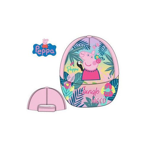 Peppa malac Jungle Mood gyerek baseball sapka 54 cm