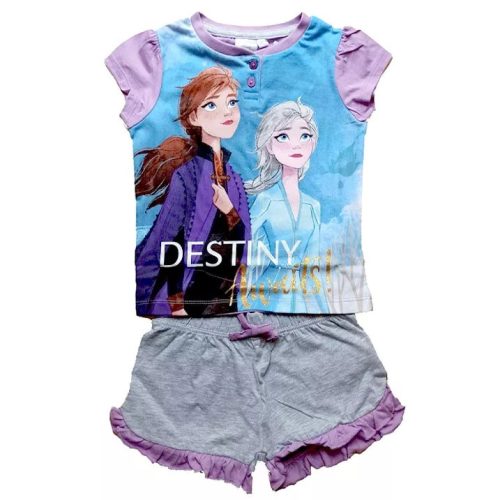 3 év Disney Jégvarázs gyerek rövid pizsama 