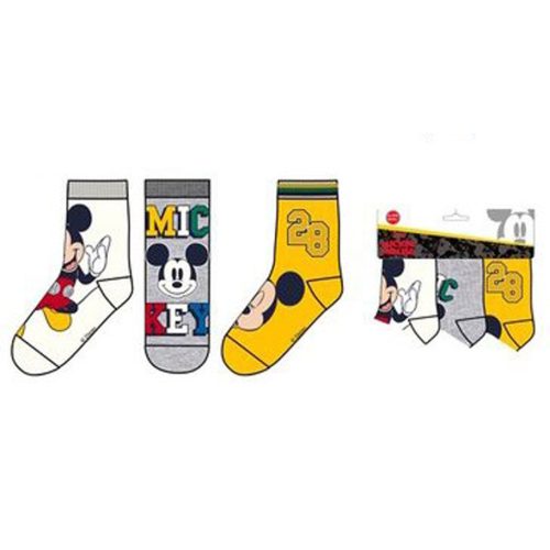 Disney Mickey Classic 28 gyerek zokni 27/30