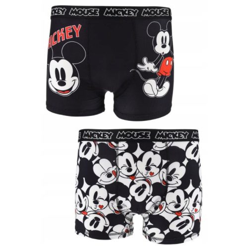 Disney Mickey Black férfi boxeralsó 2 darab/csomag S