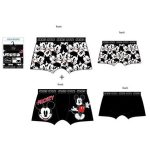 Disney Mickey Black férfi boxeralsó 2 darab/csomag XL