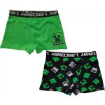 Minecraft Green gyerek boxeralsó 2 darab/csomag 8 év / 128 cm