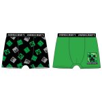 Minecraft Green gyerek boxeralsó 2 darab/csomag 8 év / 128 cm