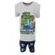 Minecraft gyerek rövid pizsama 134 cm