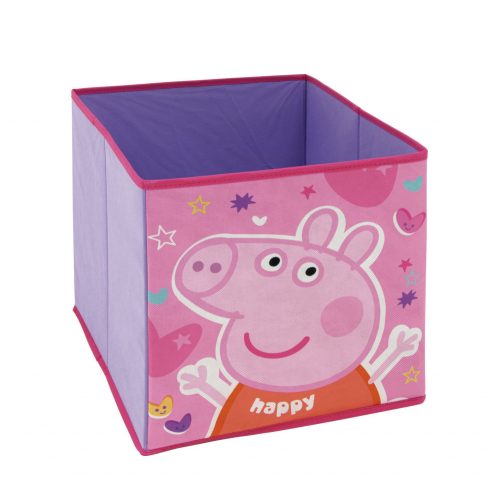Peppa malac Happy játéktároló 31×31×31 cm