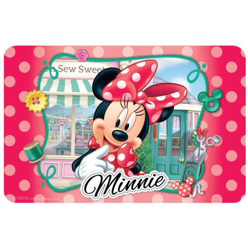 Disney Minnie Sewing shop tányéralátét 43x28 cm