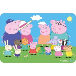 Peppa malac Spend time Together tányéralátét 43x28 cm