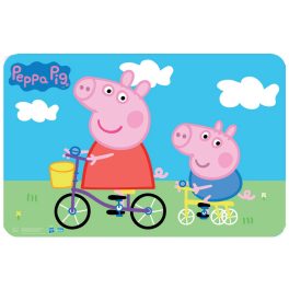 Peppa malac Bicycle tányéralátét 43x28 cm