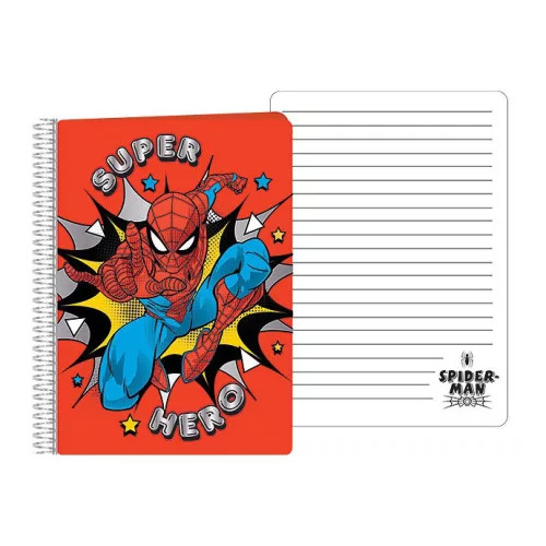 Pókember Hero spirál notesz A5