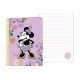 Disney Minnie Purple spirál notesz A5 