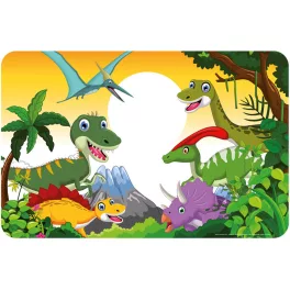 Dinoszaurusz World tányéralátét 43x28 cm