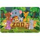 Állatos Zoo tányéralátét 43x28 cm 