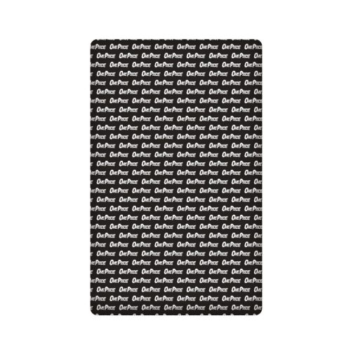 One Piece Black gumis lepedő 90x200 cm