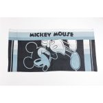 Disney Mickey Black fürdőlepedő, strand törölköző 70x140cm (Fast Dry)