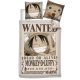 One Piece Wanted Poster ágyneműhuzat 140×200cm, 65×65 cm