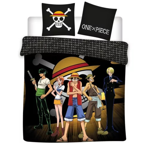 One Piece dupla, kétszemélyes ágyneműhuzat 240×220cm, 65x65 cm