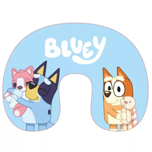 Bluey Cuddle Buddy utazópárna, nyakpárna