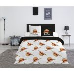 One Piece Hat dupla, kétszemélyes ágyneműhuzat 240×220cm, 65x65 cm