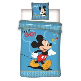   Disney Mickey ágyneműhuzat 140×200cm, 63×63 cm microfibre
