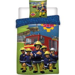 Sam a tűzoltó Ágyneműhuzat 140×200cm, 70×90 cm 