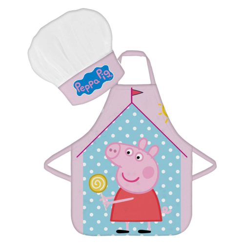 Peppa malac House gyerek kötény 2 darabos szett