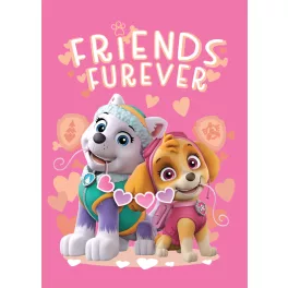 Mancs Őrjárat Friends Furever polár takaró 100x140cm