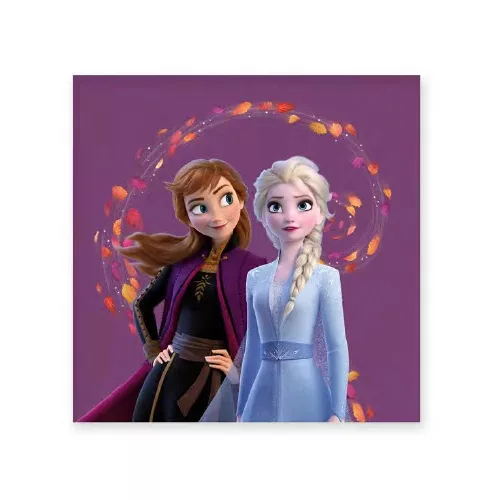  Disney Jégvarázs Leaf kéztörlő, arctörlő, törölköző 30x30cm 