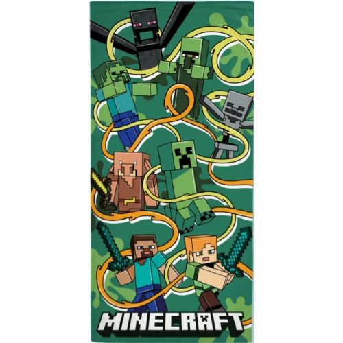  Minecraft Funtage Graphic fürdőlepedő, strand törölköző 70x140cm 