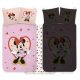 Disney Minnie Heart sötétben világító gyerek, ovis ágyneműhuzat 100x135cm, 40x60cm