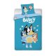 Bluey Loving Moments gyerek, ovis ágyneműhuzat 100×135cm, 40×60 cm