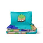 Minecraft The Fight Is On ágyneműhuzat 140×200cm, 70×90 cm