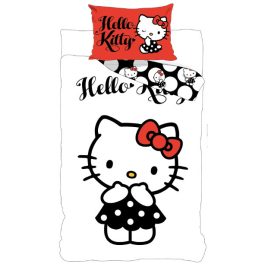   Hello Kitty Black Dress gyerek, ovis ágyneműhuzat 100×135 cm, 40×60 cm