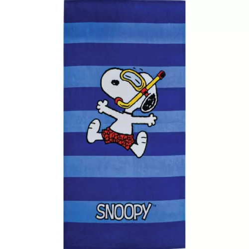 Snoopy Diving fürdőlepedő, strand törölköző 70x140cm