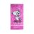 Snoopy Skate fürdőlepedő, strand törölköző 70x140cm