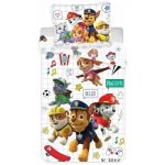 Mancs Őrjárat Grid gyerek ágyneműhuzat 100×140cm, 40×45 cm