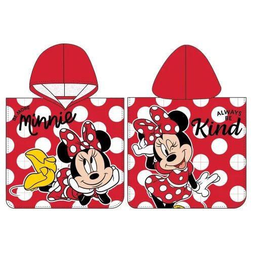 Disney Minnie Always Be Kind strand törölköző poncsó 50x115 cm