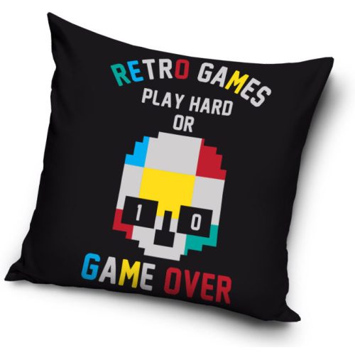 Gamer Retro Games párnahuzat 40x40 cm