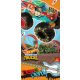 Hot Wheels fürdőlepedő, strand törölköző 70*140cm