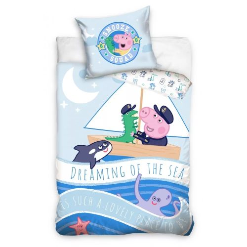 Peppa malac Gyerek ágyneműhuzat 100×135cm, 40×60 cm 