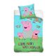 Peppa malac Funny ágyneműhuzat 140×200cm, 70x90 cm 
