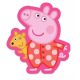 Peppa malac Sleep formapárna, díszpárna 31x34 cm 