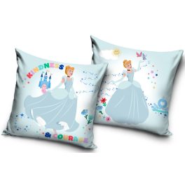 Disney Hercegnők Cinderella párnahuzat 40x40 cm Velúr