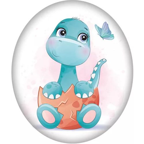 Dinoszaurusz Egg formapárna, díszpárna 