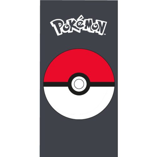 Pokémon Pokeball fürdőlepedő, strand törölköző 70x140cm