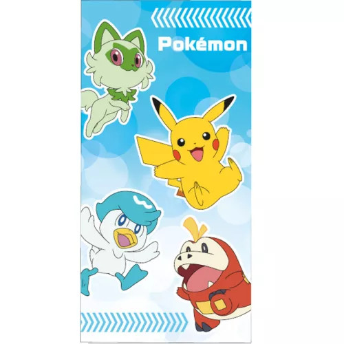 Pokémon fürdőlepedő, strand törölköző 70x140cm