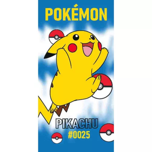 Pokémon fürdőlepedő, strand törölköző 70x140cm