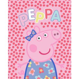 Peppa malac Dots flanel polár takaró 130x160cm
