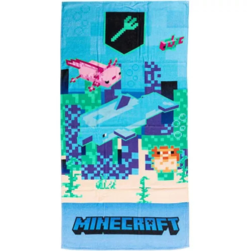 Minecraft Mobs fürdőlepedő, strand törölköző 70x140cm