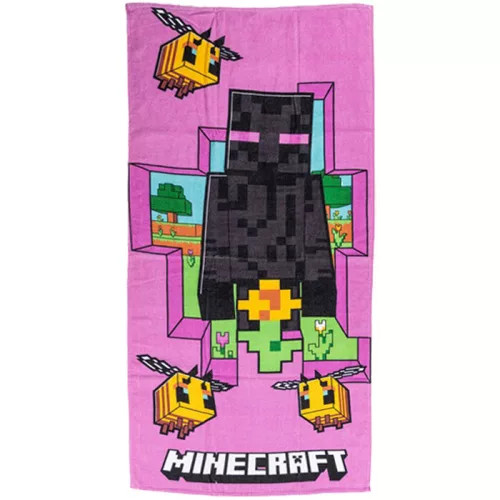 Minecraft Mobs fürdőlepedő, strand törölköző 70x140cm